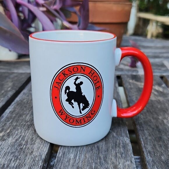 Vintage Jackson Hole Wyoming Coffee Mug - Picture 1 of 4